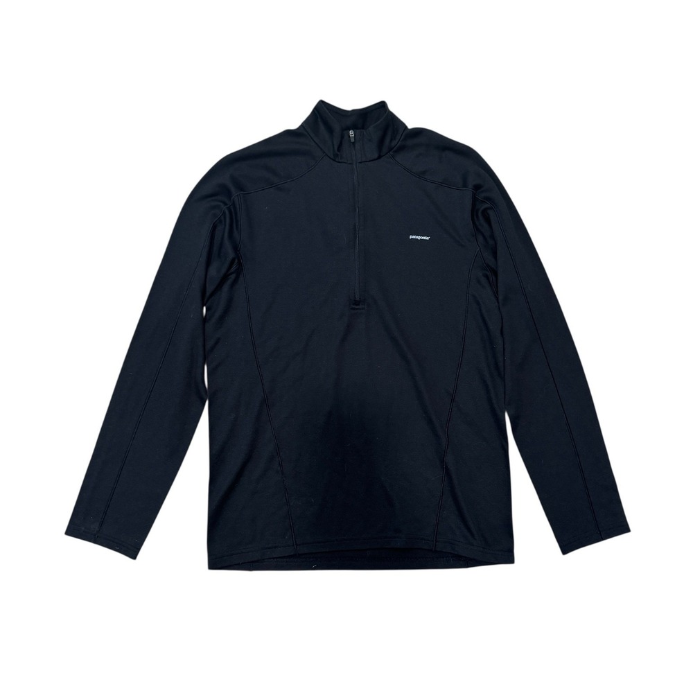 Patagonia Capilene 3 Pullover Polartec Midweight Half Zip Black Men's Medium
